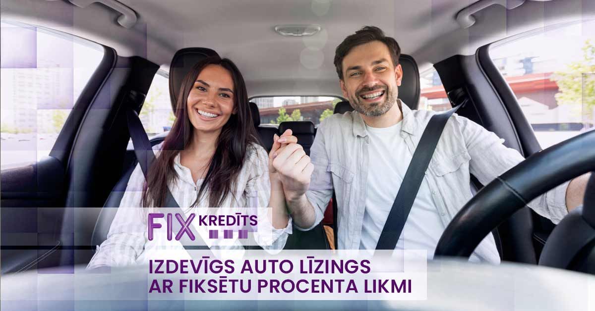 bilde izdevīgs auto līzings ar fiksētu procenta likmi