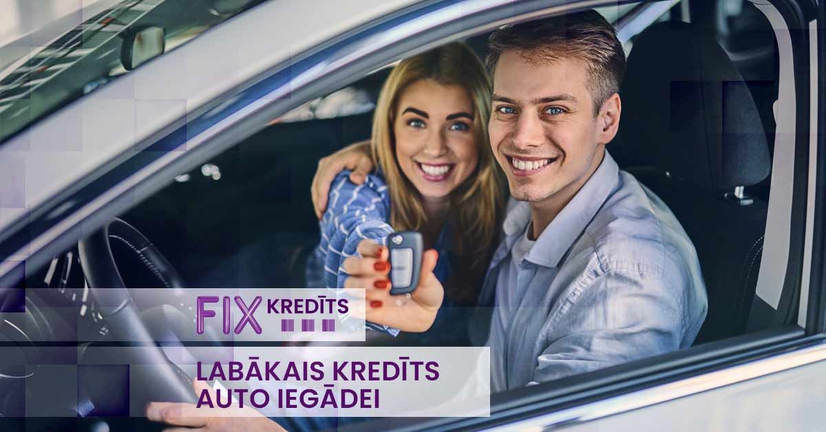 bilde labākais kredīts auto iegādei