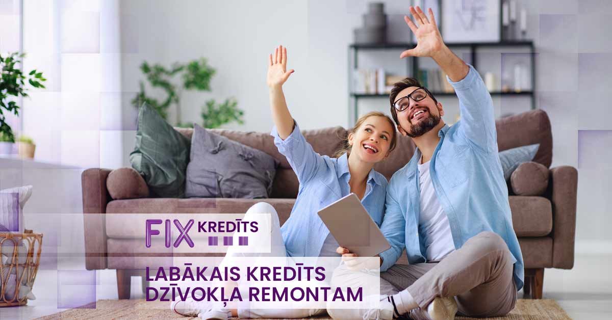 bilde labākais kredīts dzīvokļa remontam