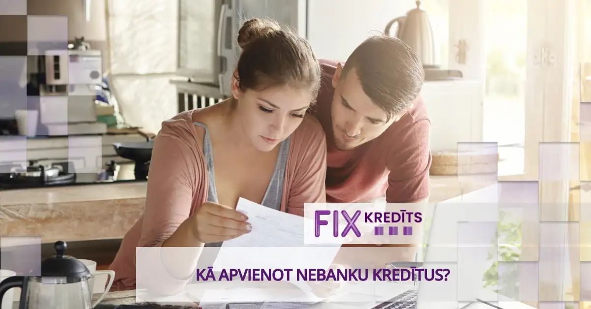 bilde nebanku kredītu apvienošana - kā samazināt maksājumus?